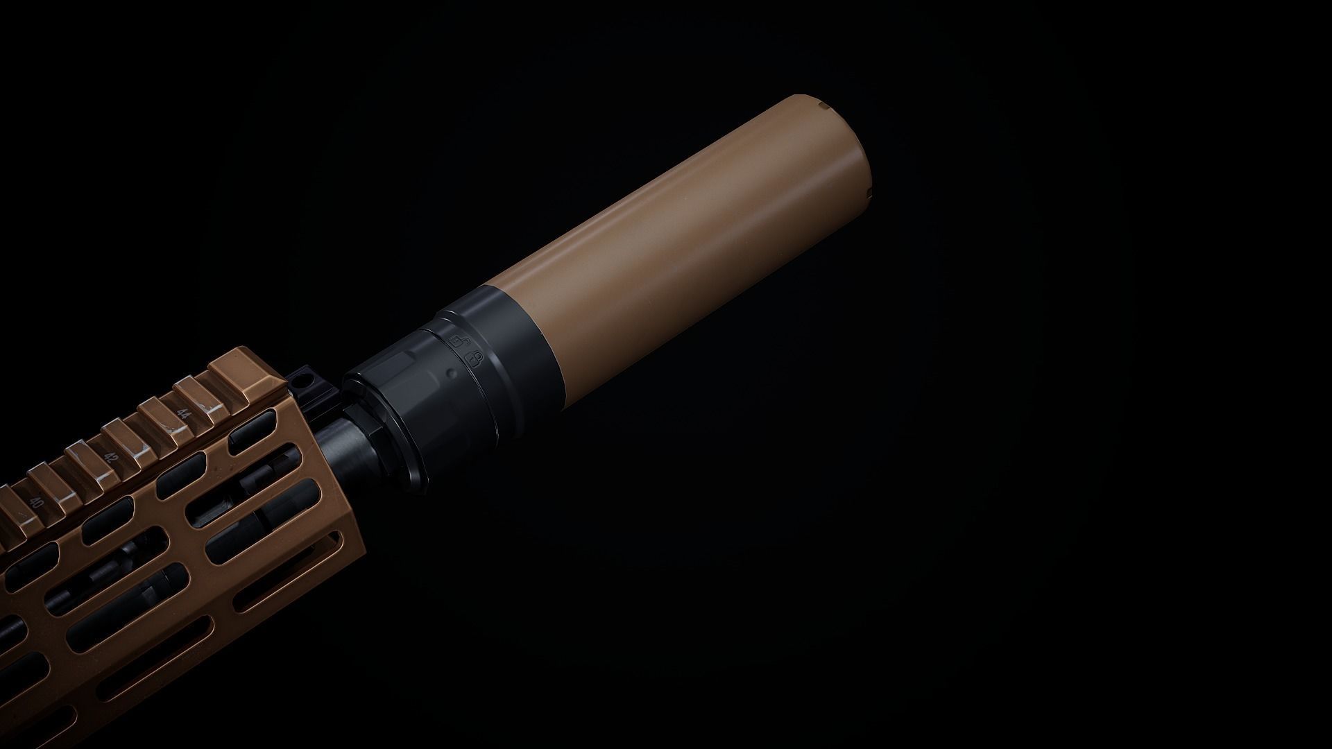 MCX Spear PBR Low-poly 3D model_12