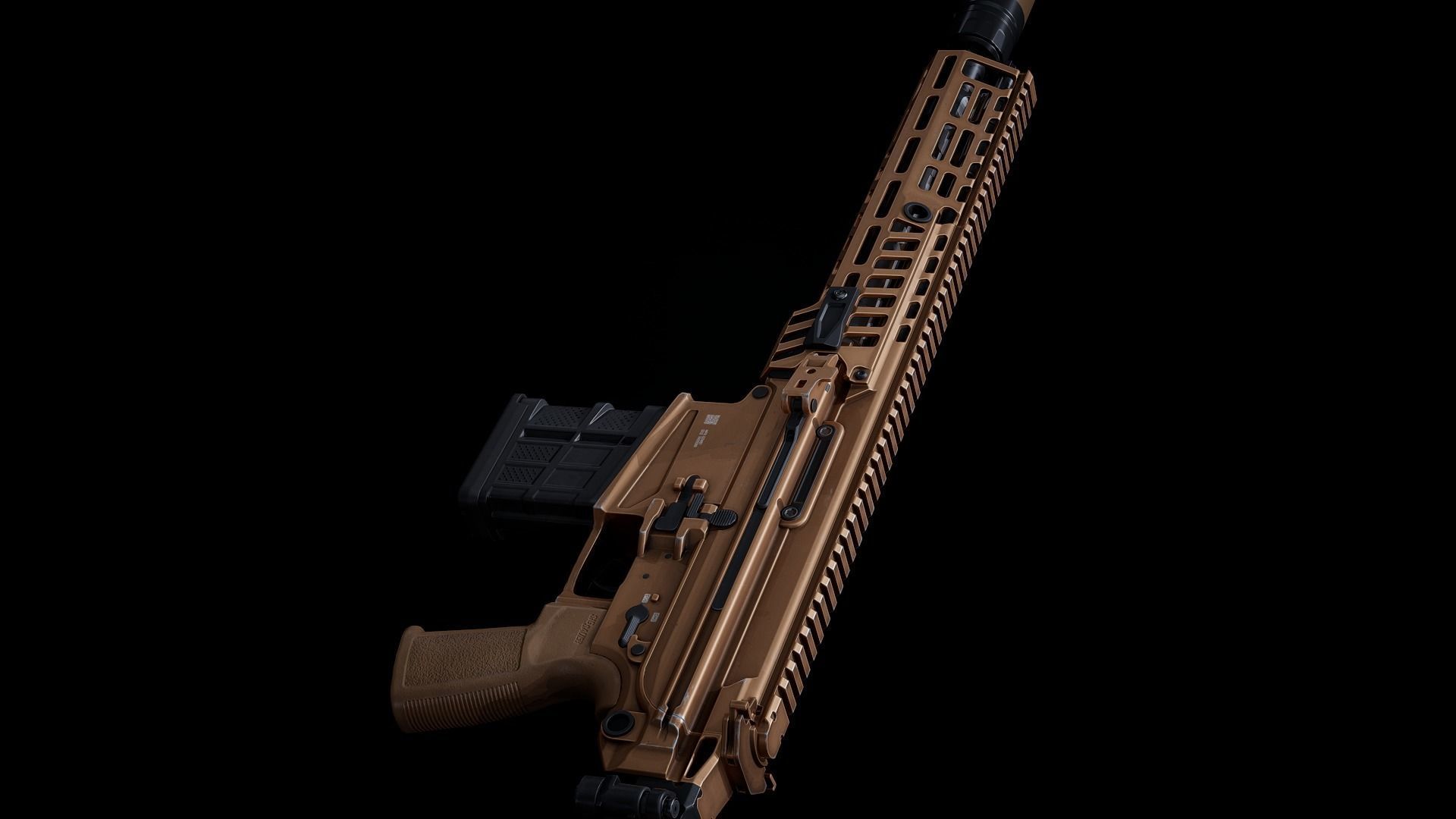 MCX Spear PBR Low-poly 3D model_5