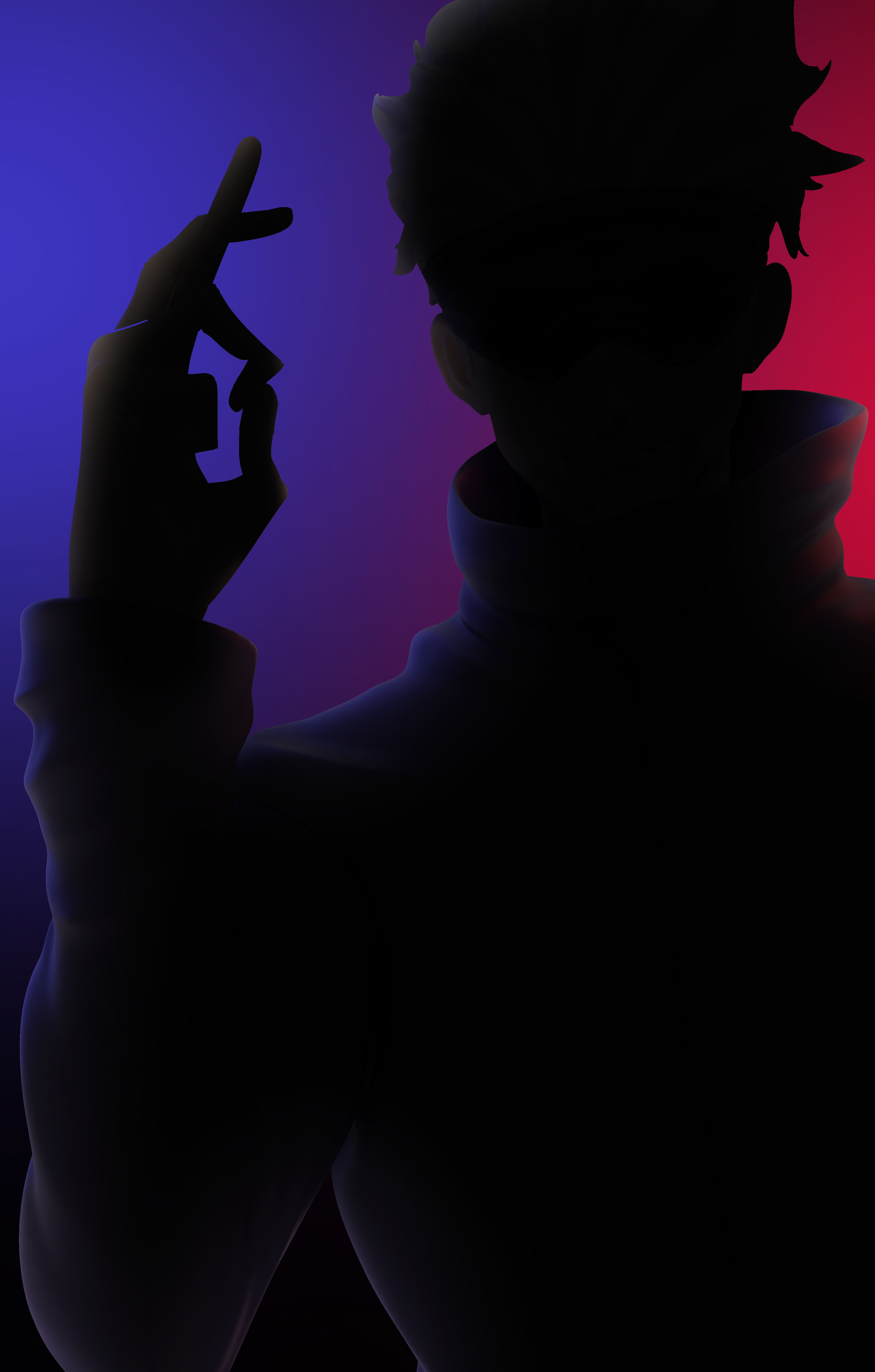 Satoru Gojo 3D print model_3