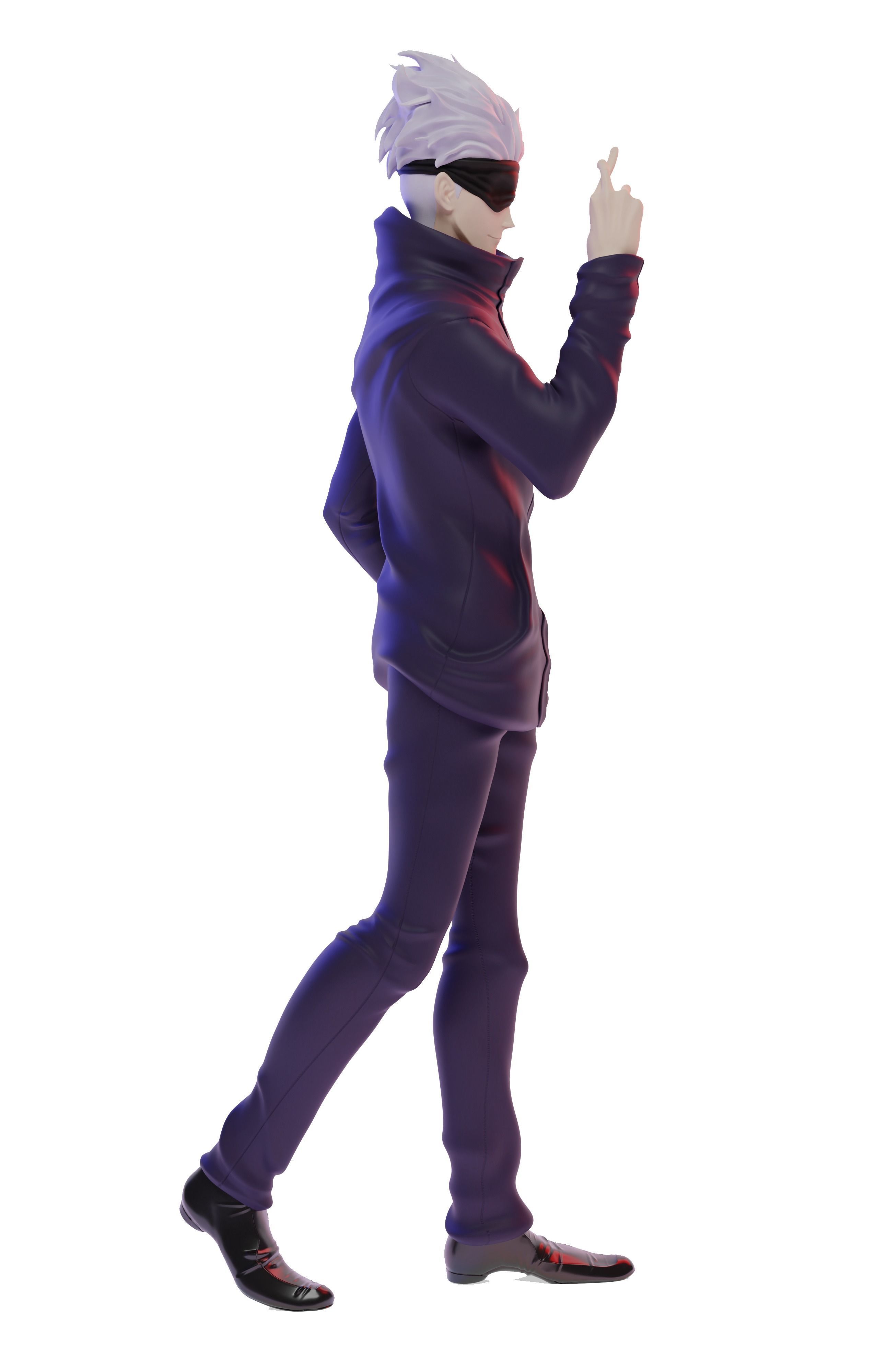 Satoru Gojo 3D print model_2