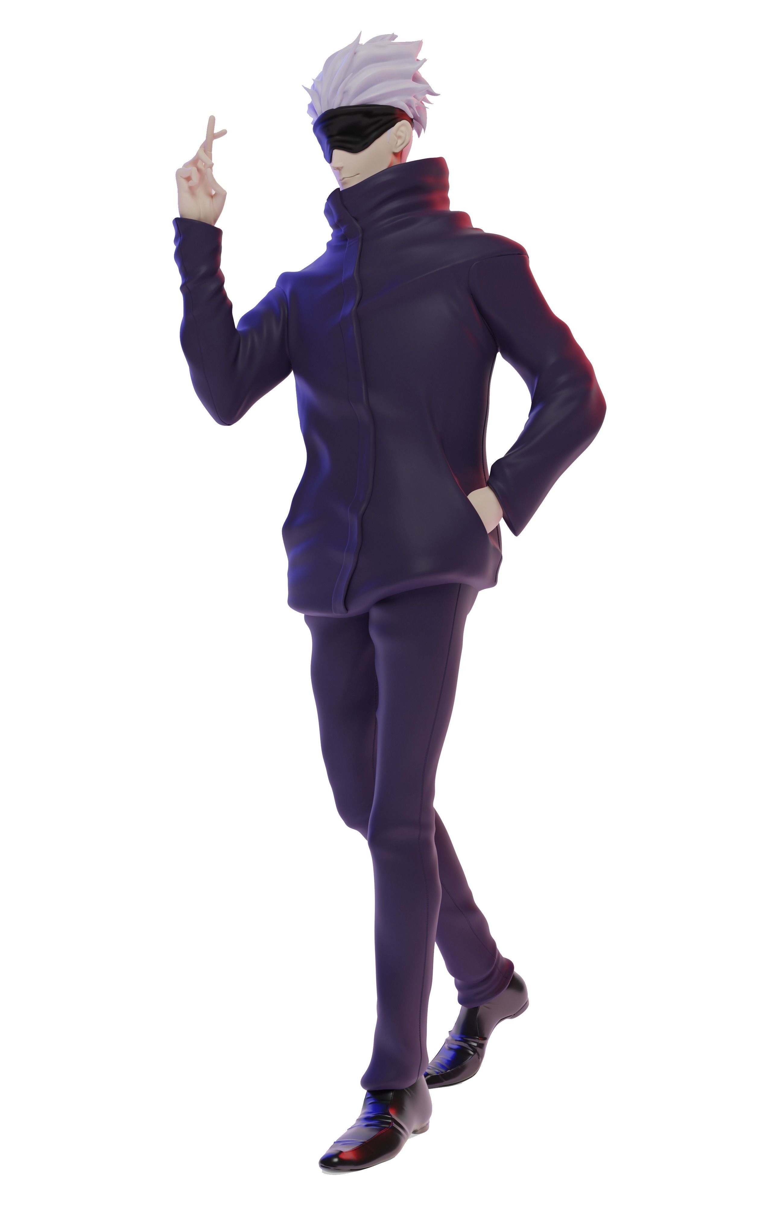 Satoru Gojo 3D print model_1