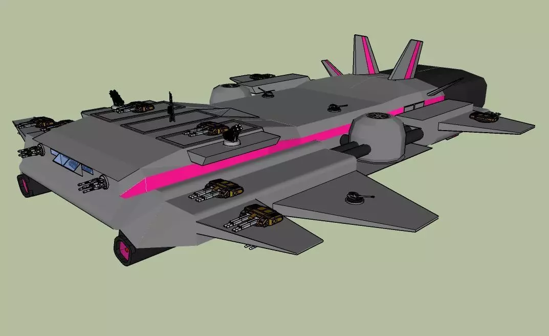 X514A Traveler - frigate Free 3D model