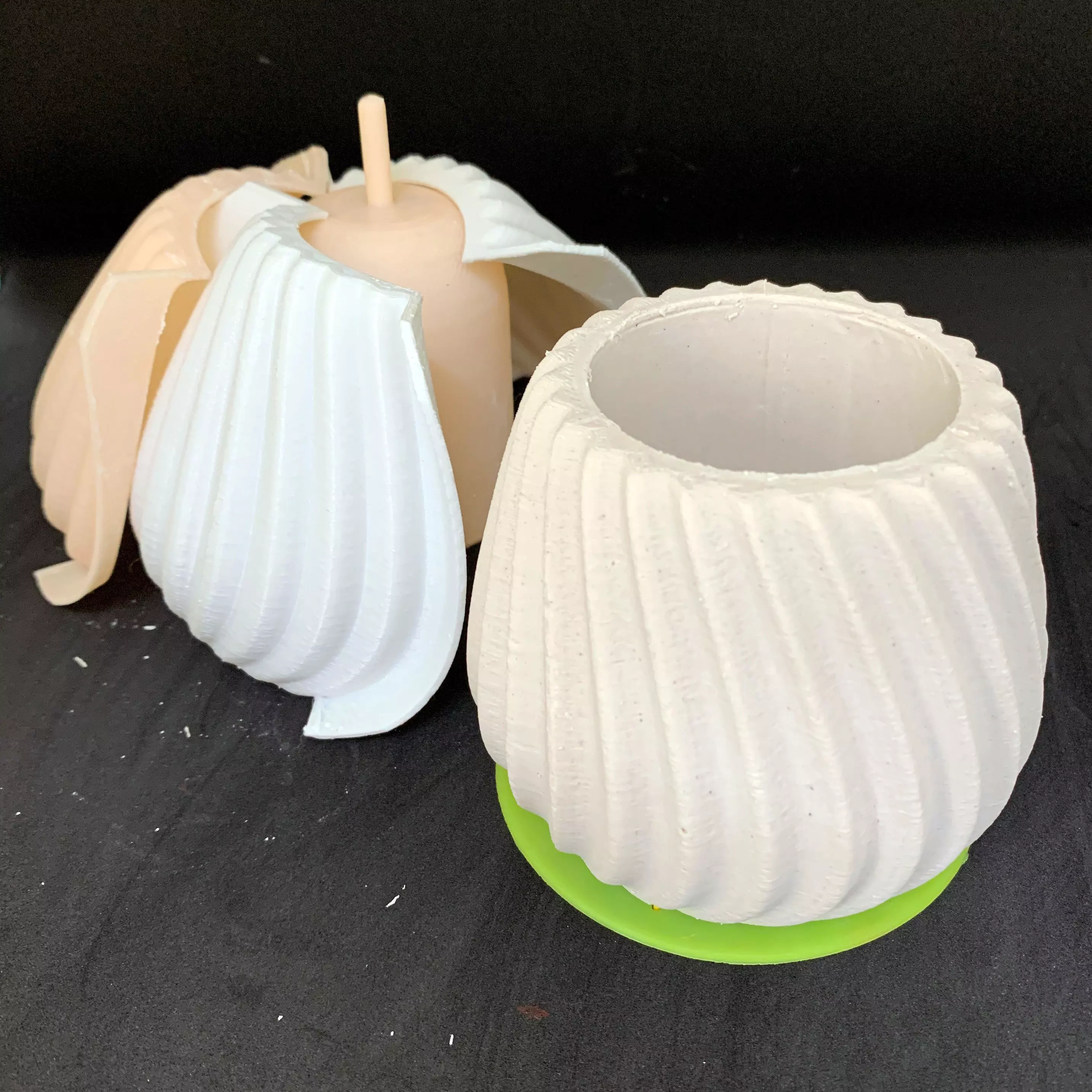 3D print planter Pot Mold - reusable mold 3D print model_0