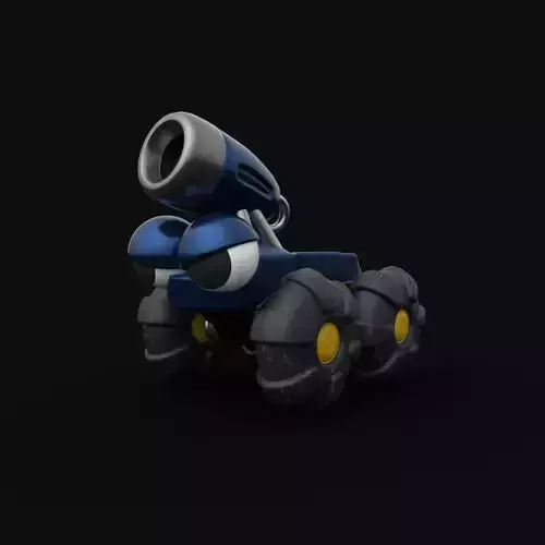 GunBound Big Foot 3D model