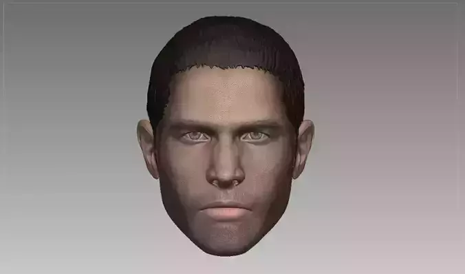 ONE12 SCALE HEAD - Chris Redfield- RE6 3D print model