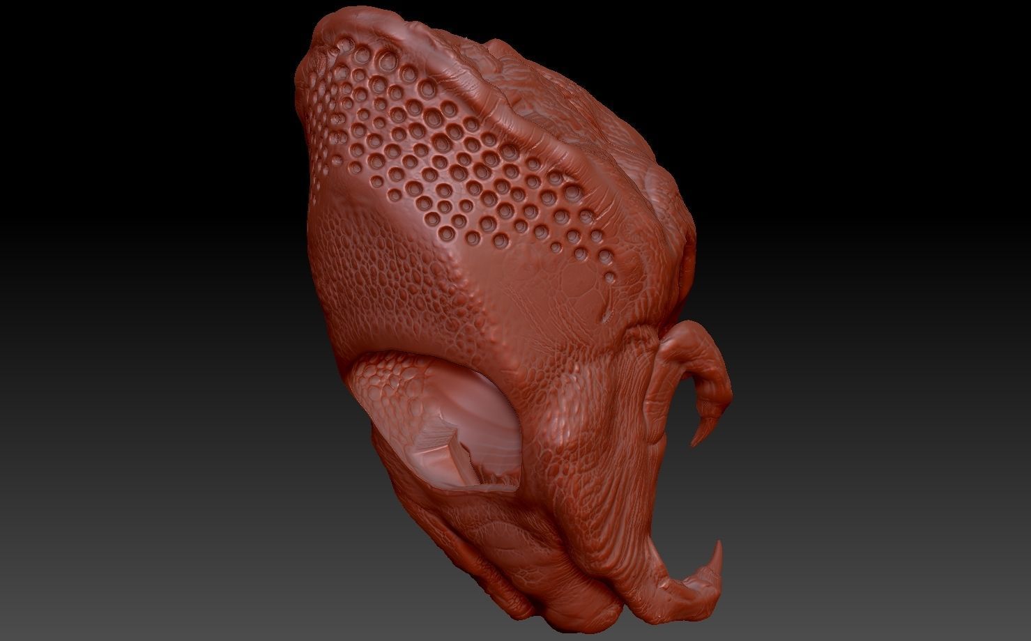 prey feral predator 3D print model_4