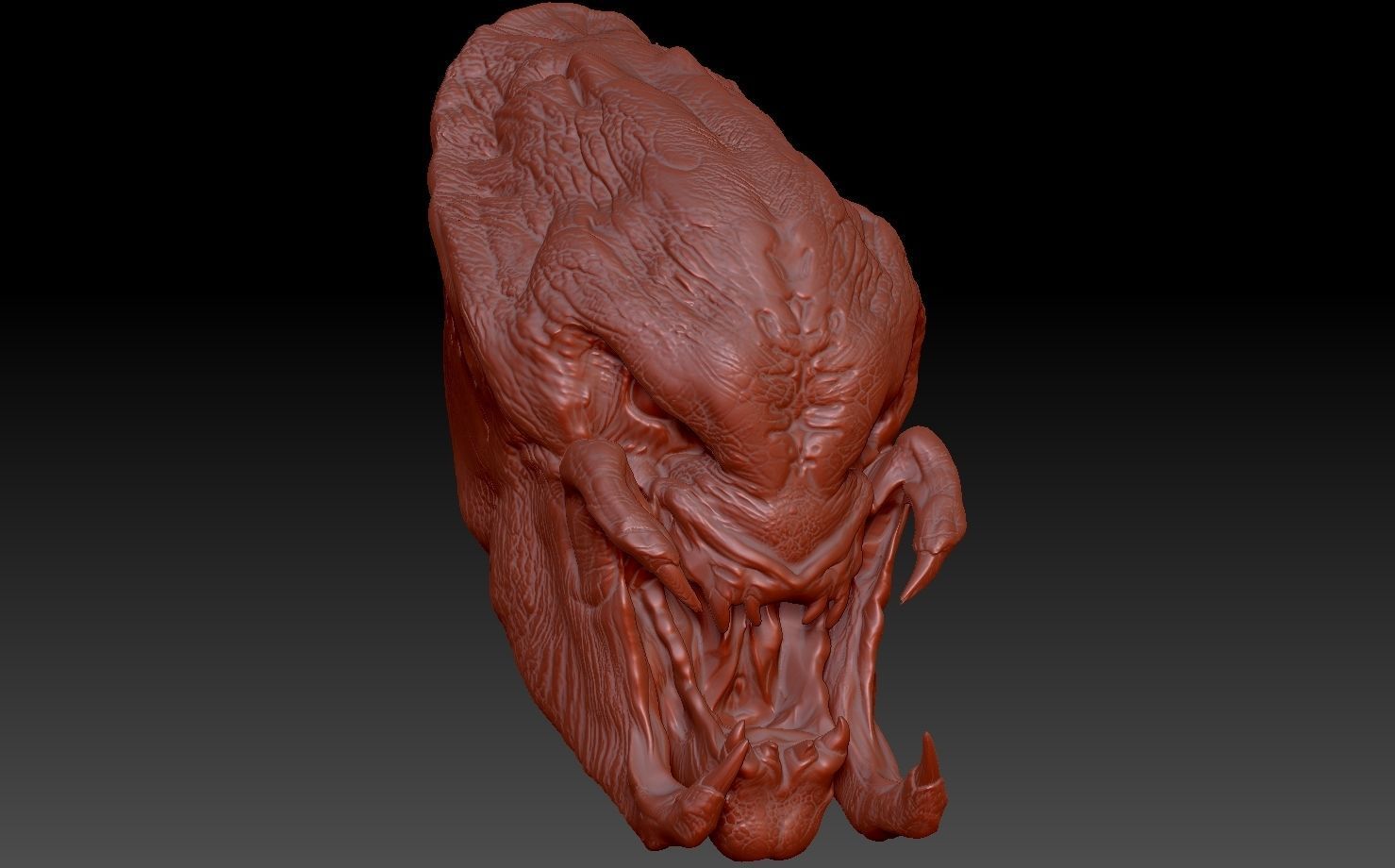 prey feral predator 3D print model_2
