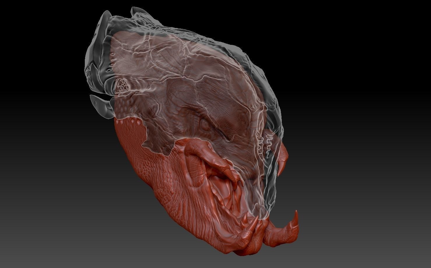 prey feral predator 3D print model_1