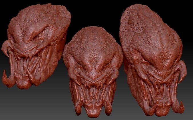 prey feral predator 3D print model