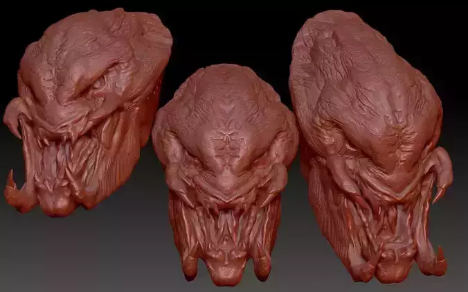 prey feral predator 3D print model