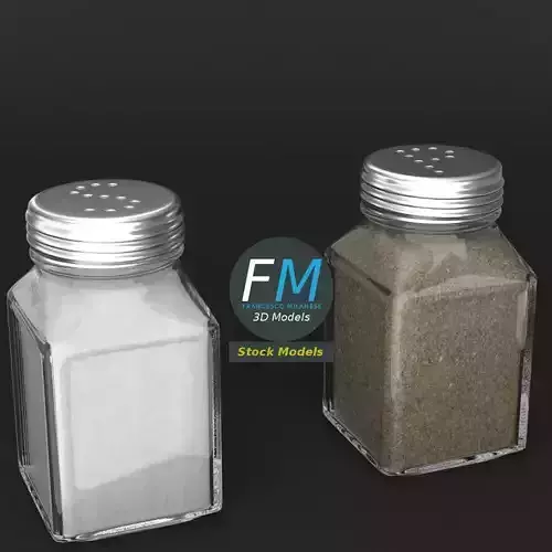 Salt and pepper 2 3D model