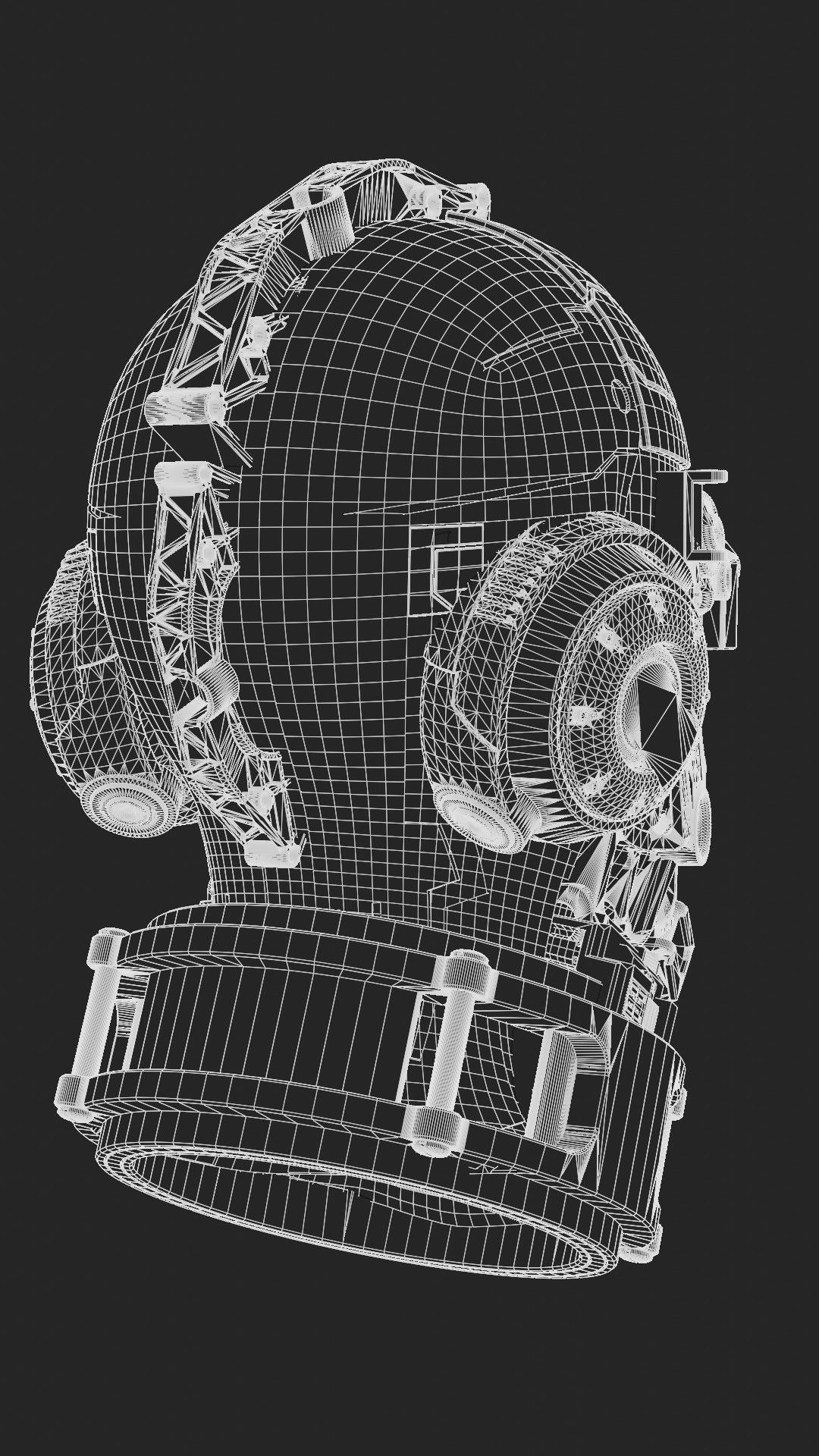 Sci-fi Character Cyborg 002 3D model_11