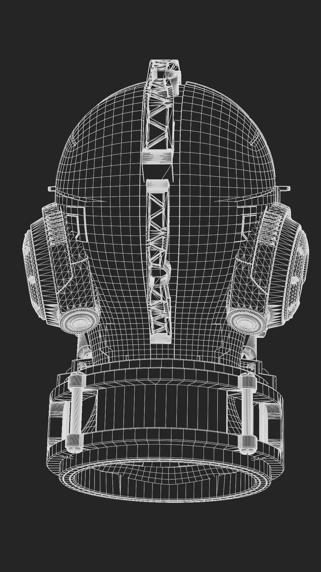 Sci-fi Character Cyborg 002 3D model_12