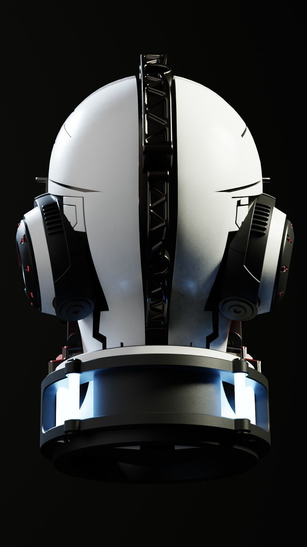 Sci-fi Character Cyborg 002 3D model_3