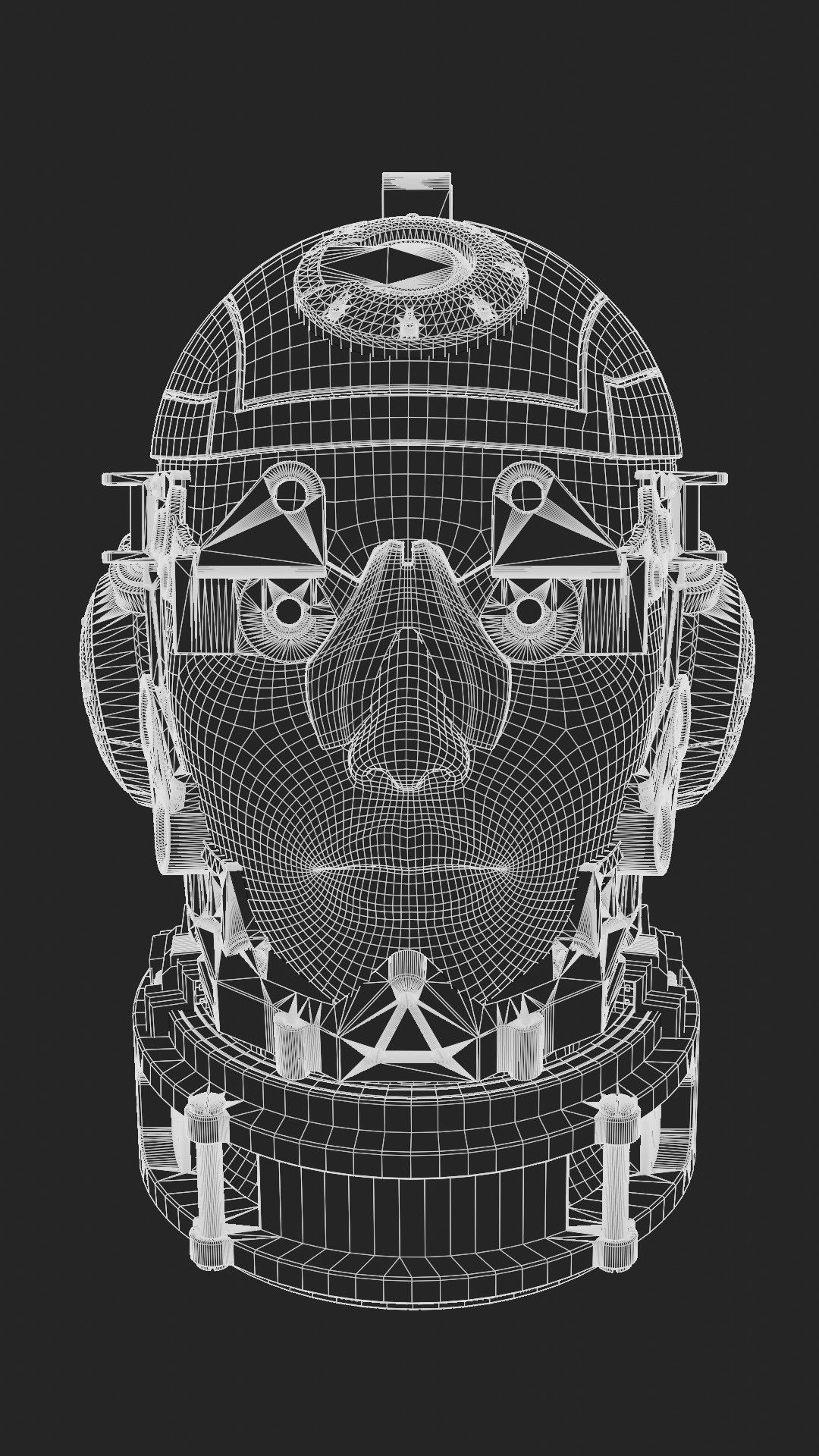 Sci-fi Character Cyborg 002 3D model_8