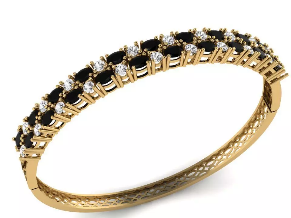 Bracelet 3D print model_0