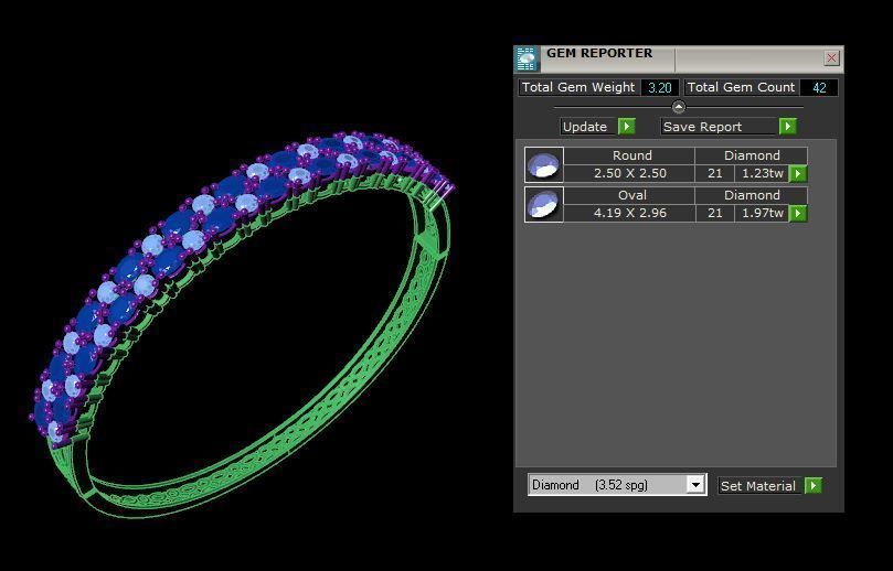 Bracelet 3D print model_6