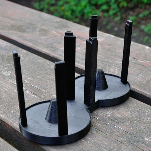 SodaStream Bottle Dryer  2 Glass Bottle 3D print model_2