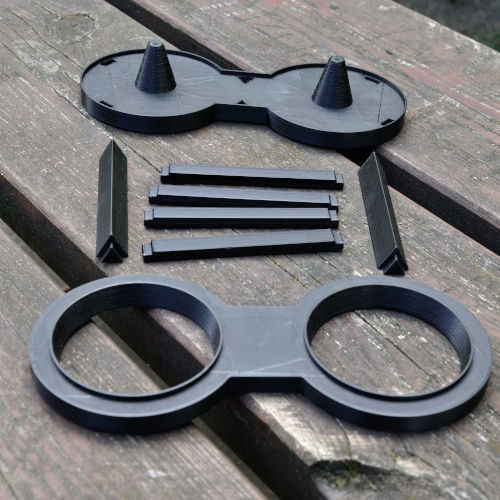 SodaStream Bottle Dryer  2 Glass Bottle 3D print model_4