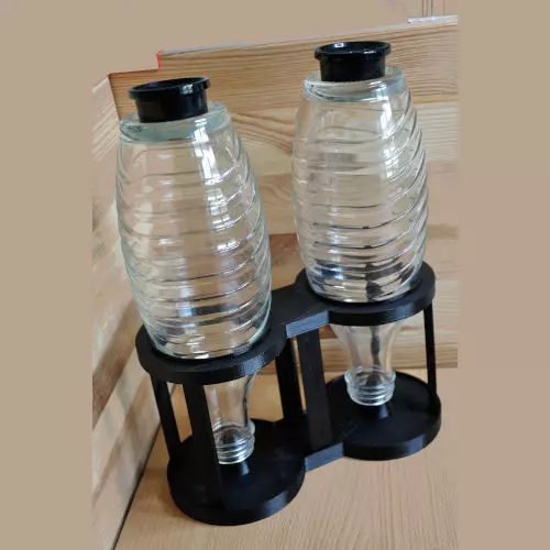SodaStream Bottle Dryer  2 Glass Bottle 3D print model_0