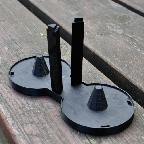 SodaStream Bottle Dryer  2 Glass Bottle 3D print model_3