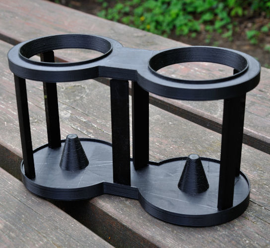 SodaStream Bottle Dryer  2 Glass Bottle 3D print model_1