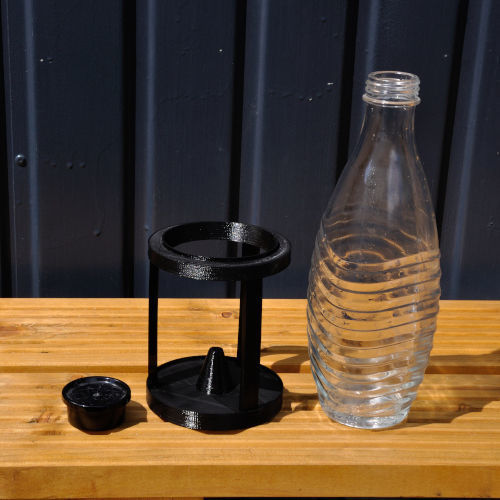 SodaStream Bottle Dryer 1 Glass Bottle 3D print model_1