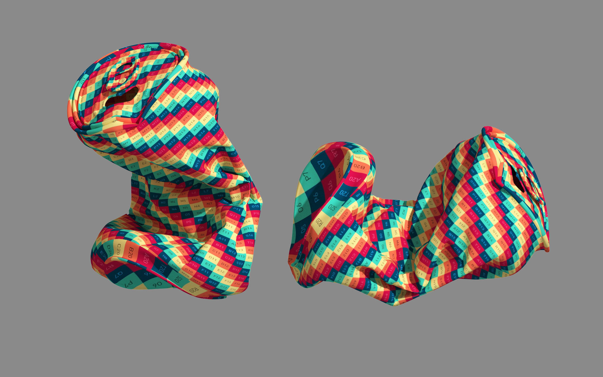 Crushed Soda Can 04 3D model_14