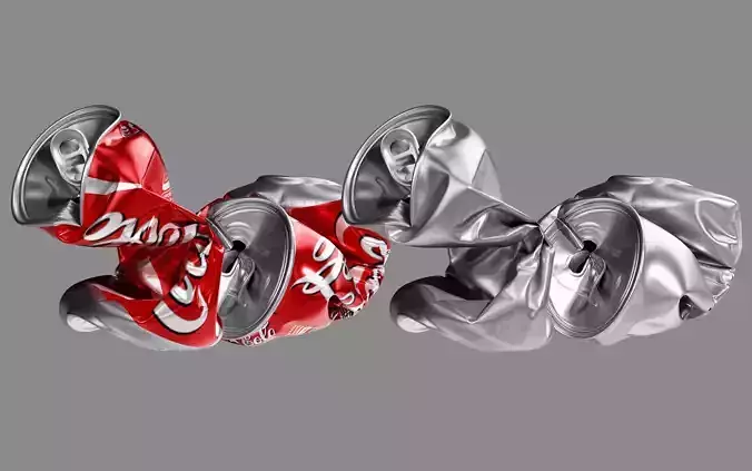 Crushed Soda Can 05