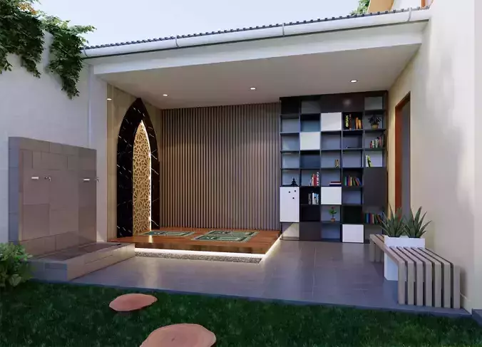 PRAYER ROOM in Home 3D model