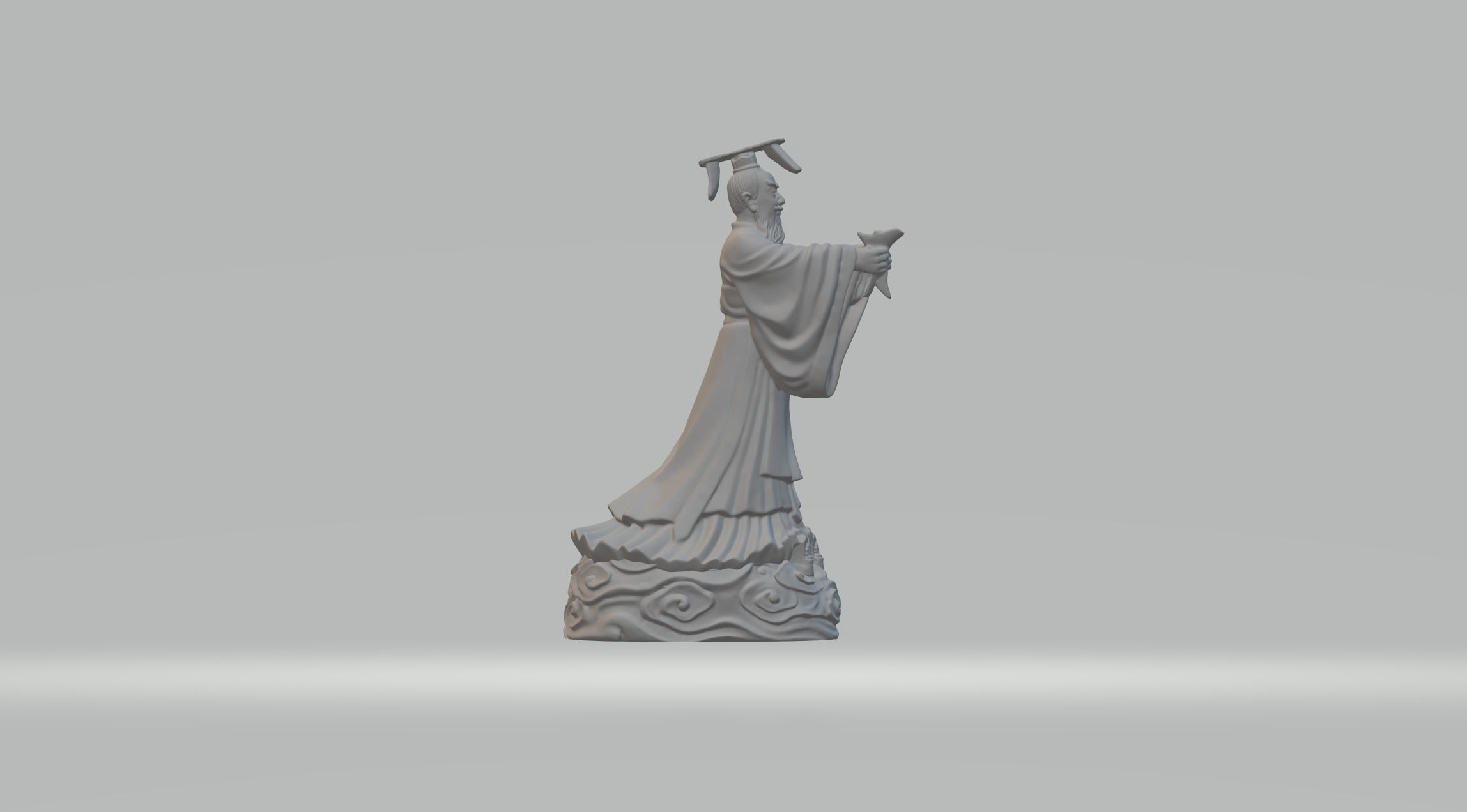 Terracotta Warriors Emperor Qin Shi Huang 3D model 3D print model_1