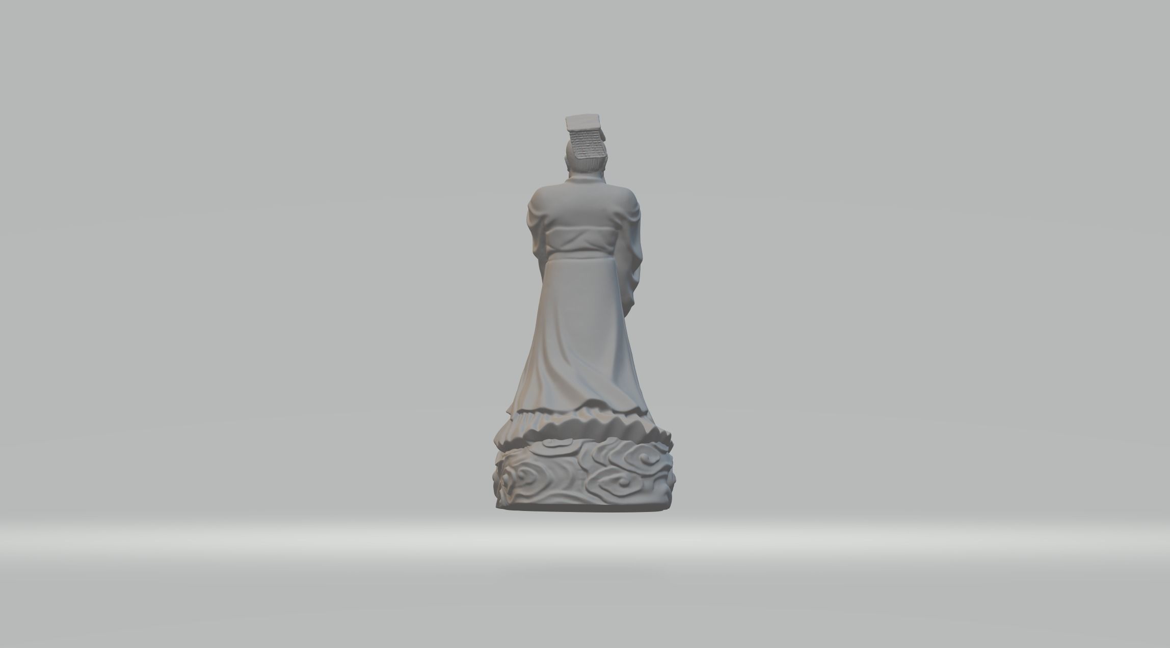 Terracotta Warriors Emperor Qin Shi Huang 3D model 3D print model_2