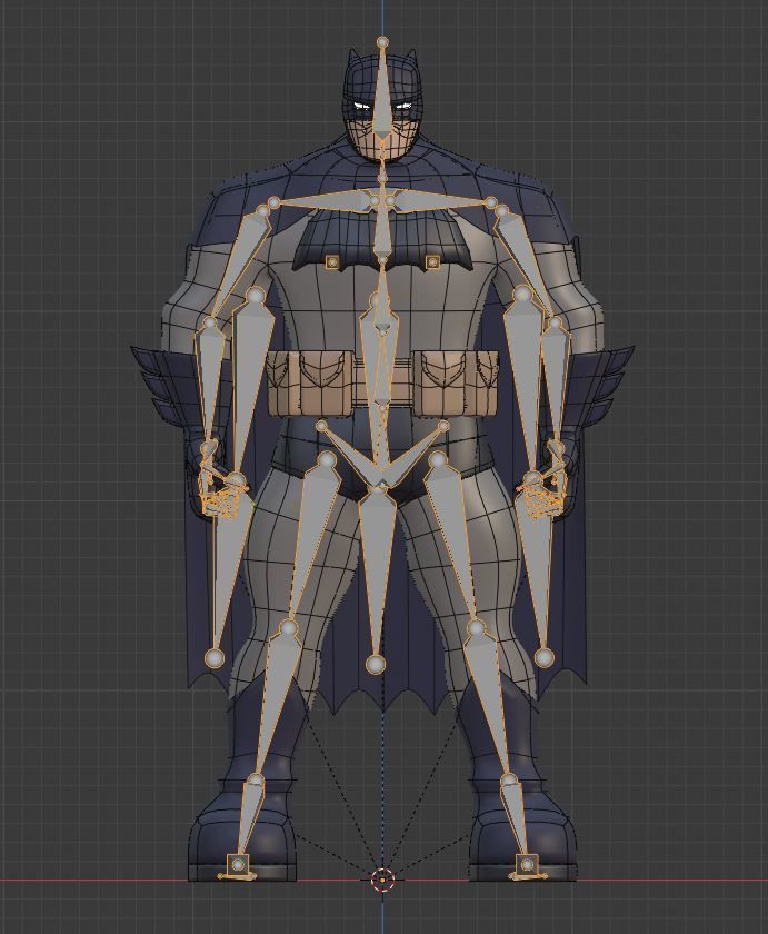 Batman 3D Model character 3D model_3