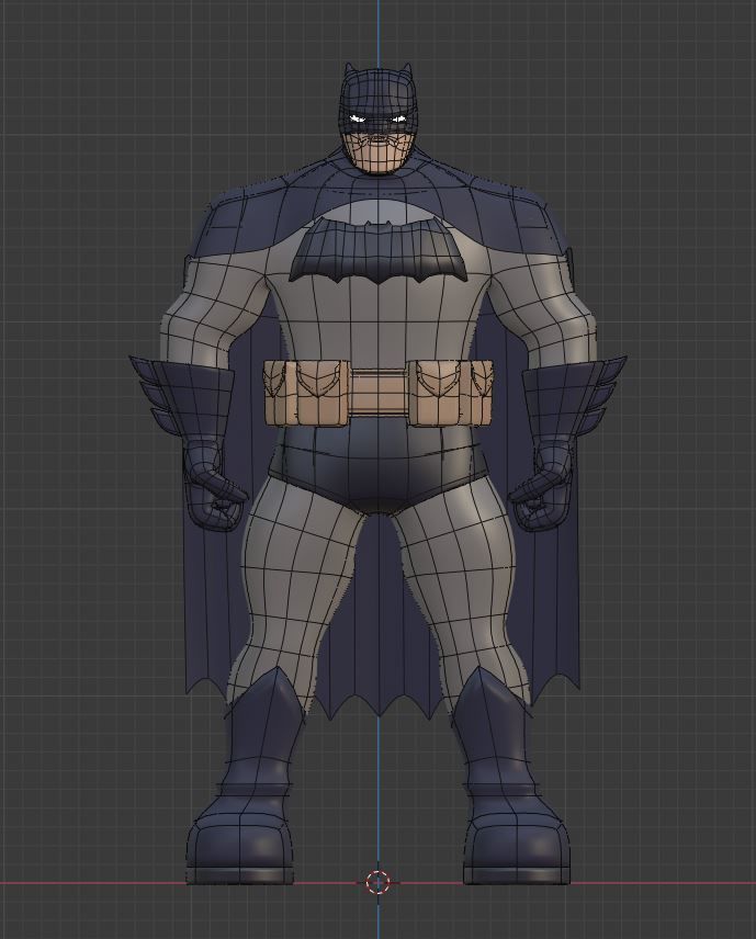 Batman 3D Model character 3D model_1