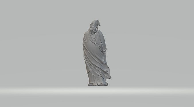 Su Shi Su Dongpo 3D model 3D print model