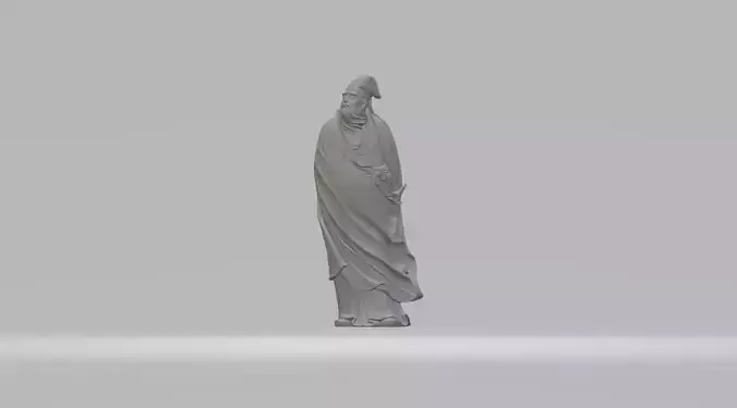 Su Shi Su Dongpo 3D model 3D print model
