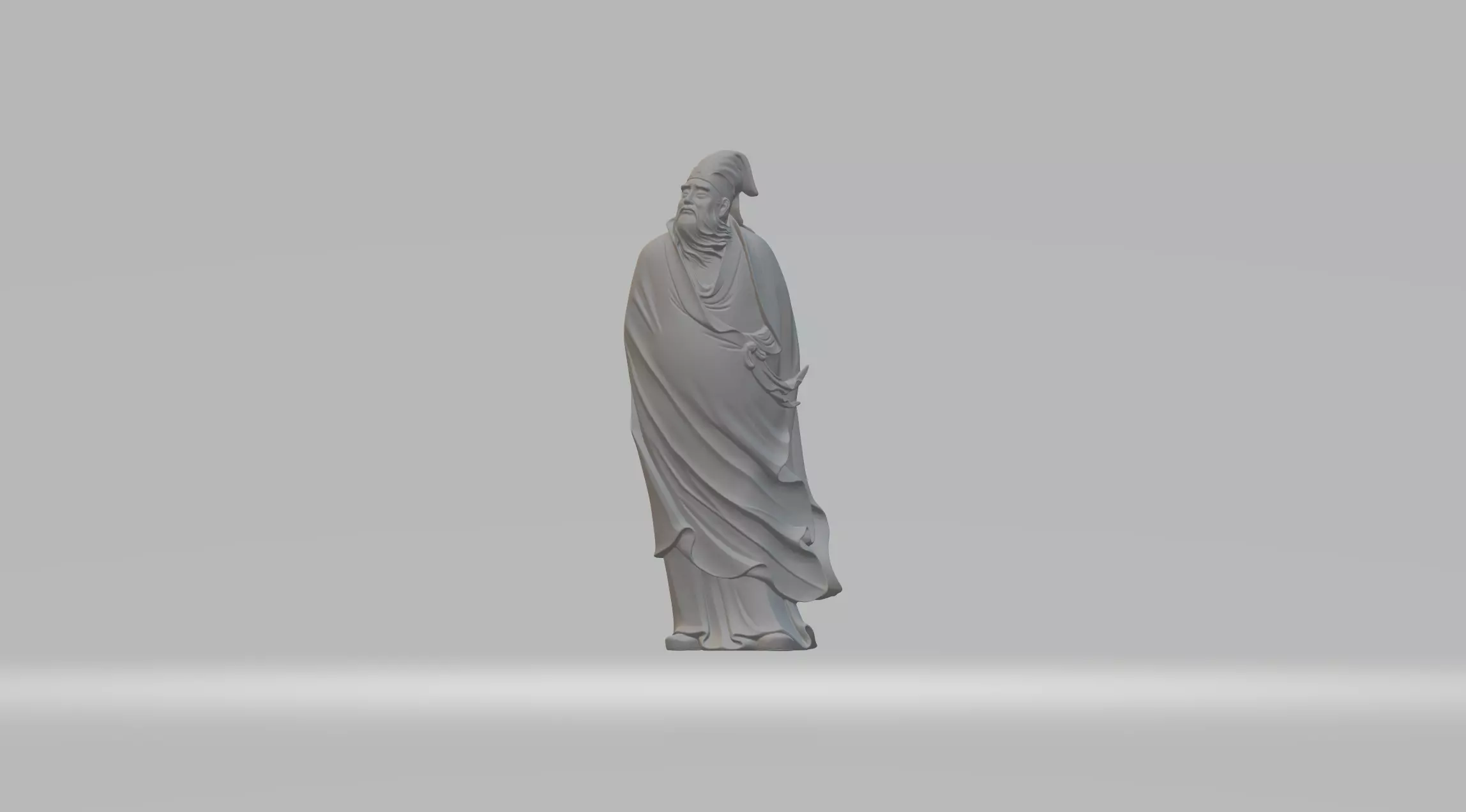 Su Shi Su Dongpo 3D model 3D print model_0