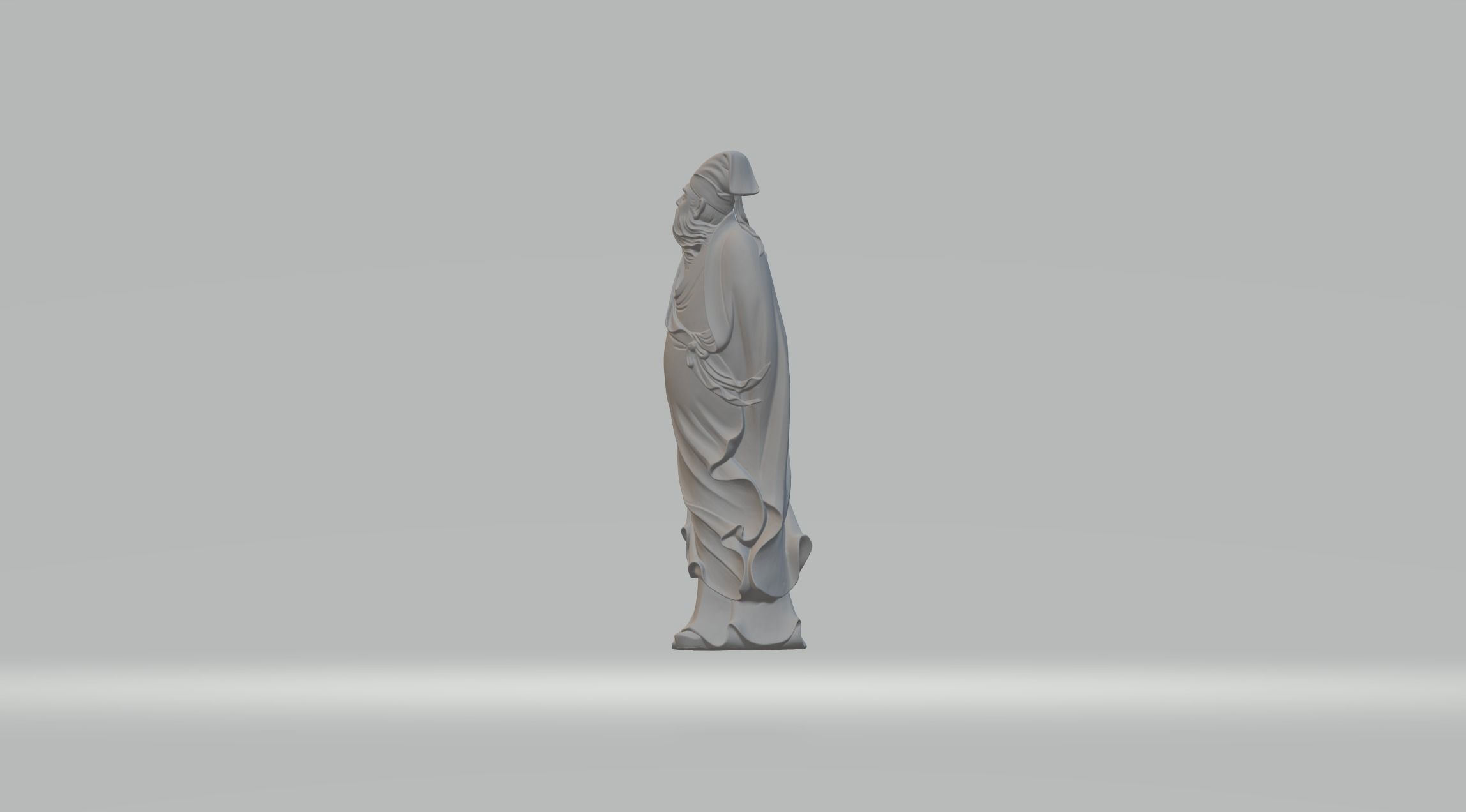 Su Shi Su Dongpo 3D model 3D print model_1