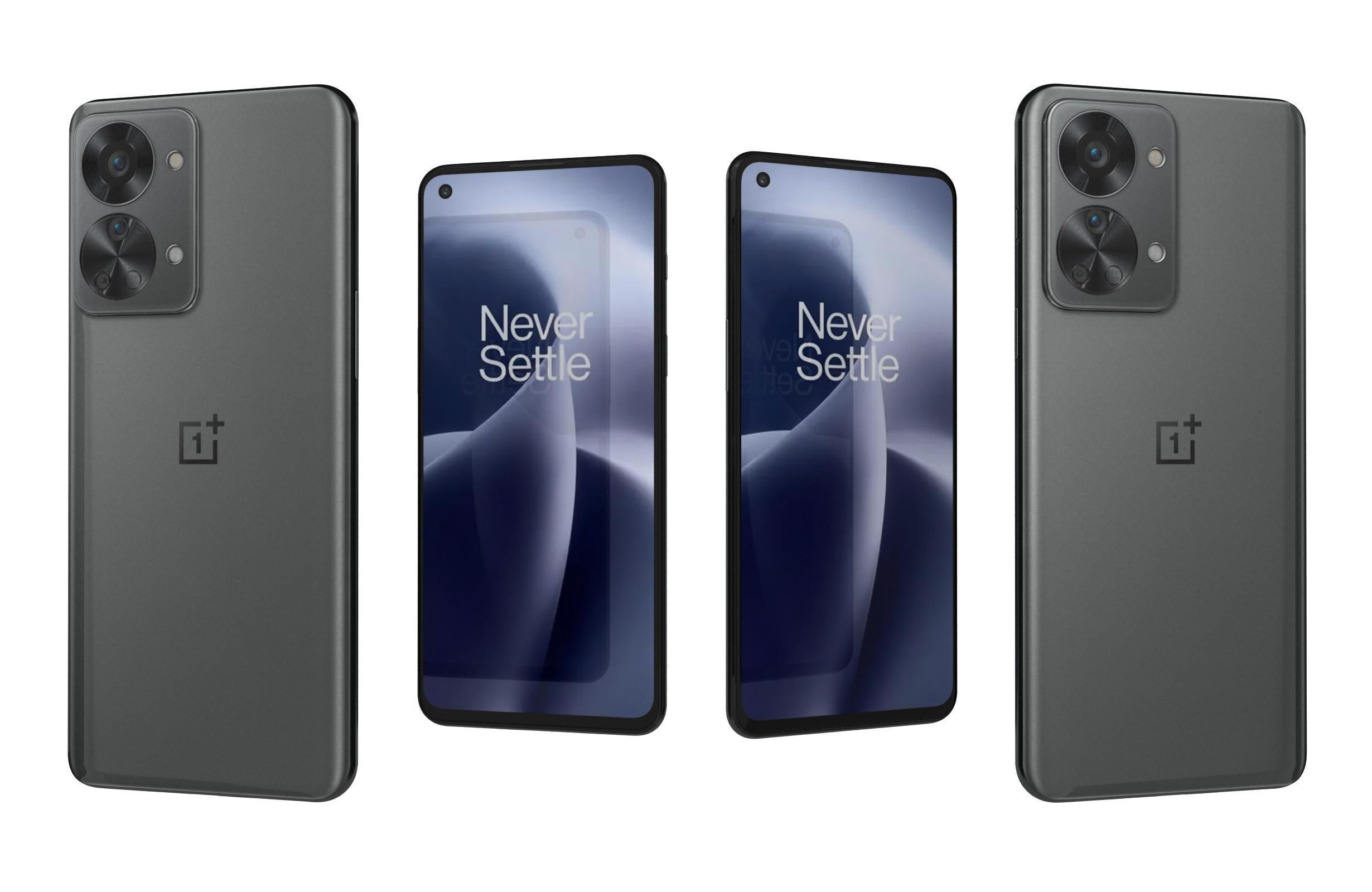 OnePlus Nord 2T 5G Jade Fog And Gray Shadow 3D model_20