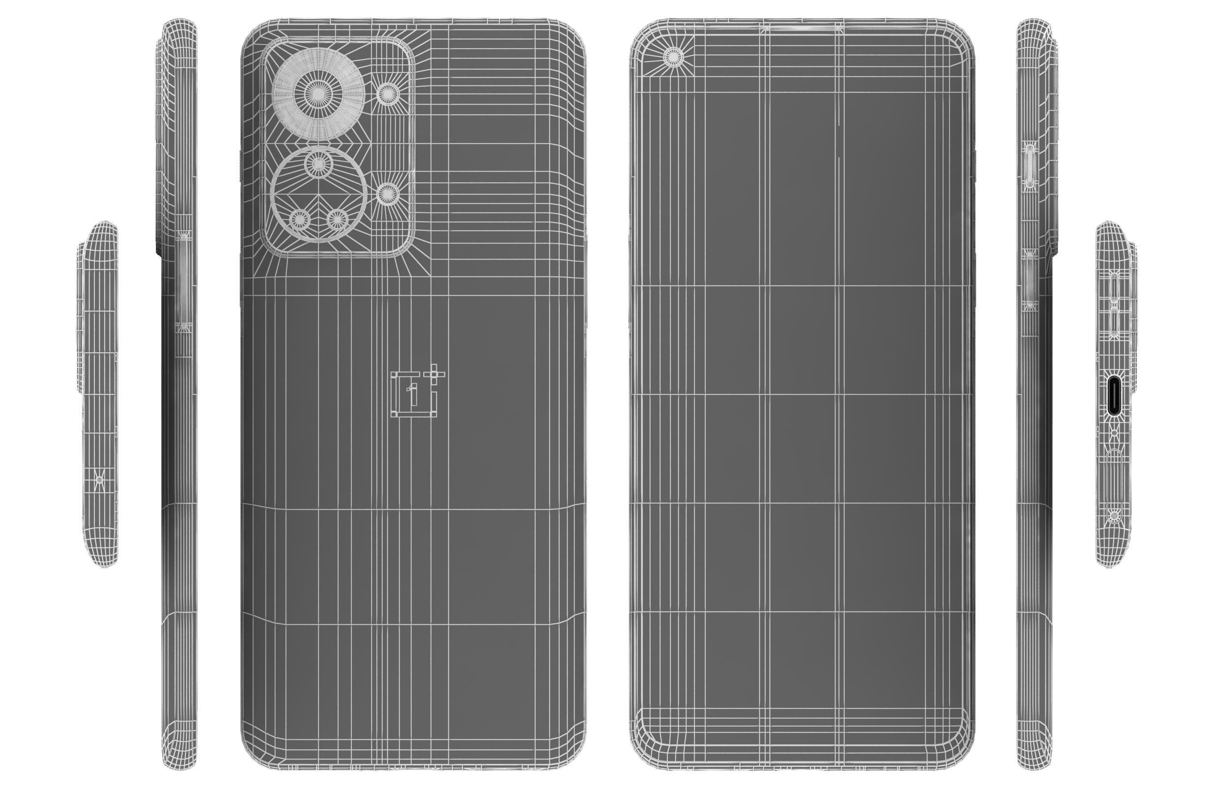 OnePlus Nord 2T 5G Jade Fog And Gray Shadow 3D model_33