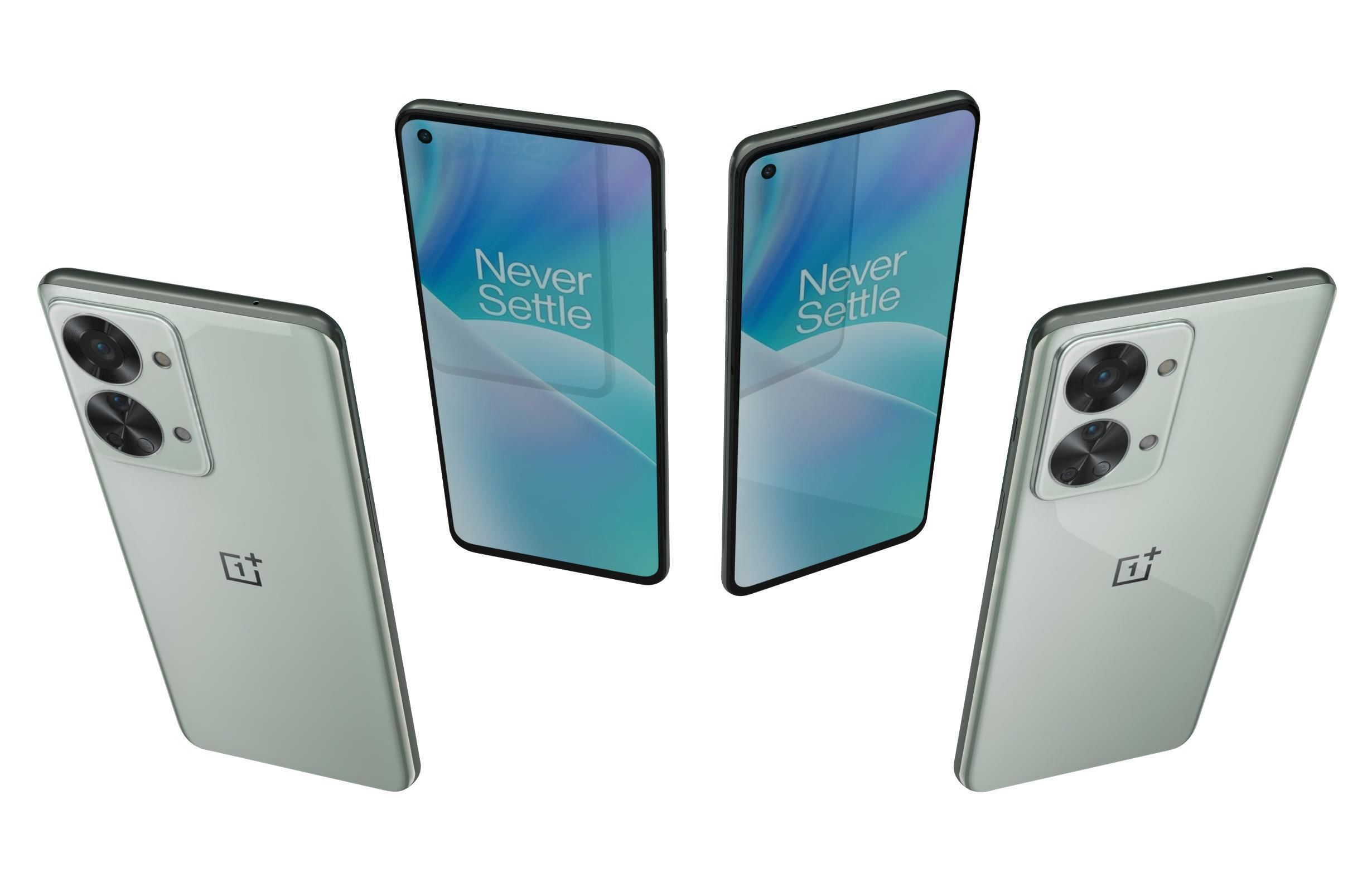 OnePlus Nord 2T 5G Jade Fog And Gray Shadow 3D model_5