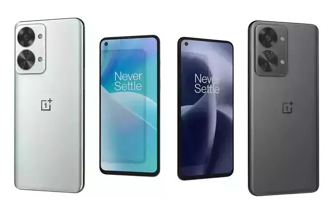 OnePlus Nord 2T 5G Jade Fog And Gray Shadow 3D model