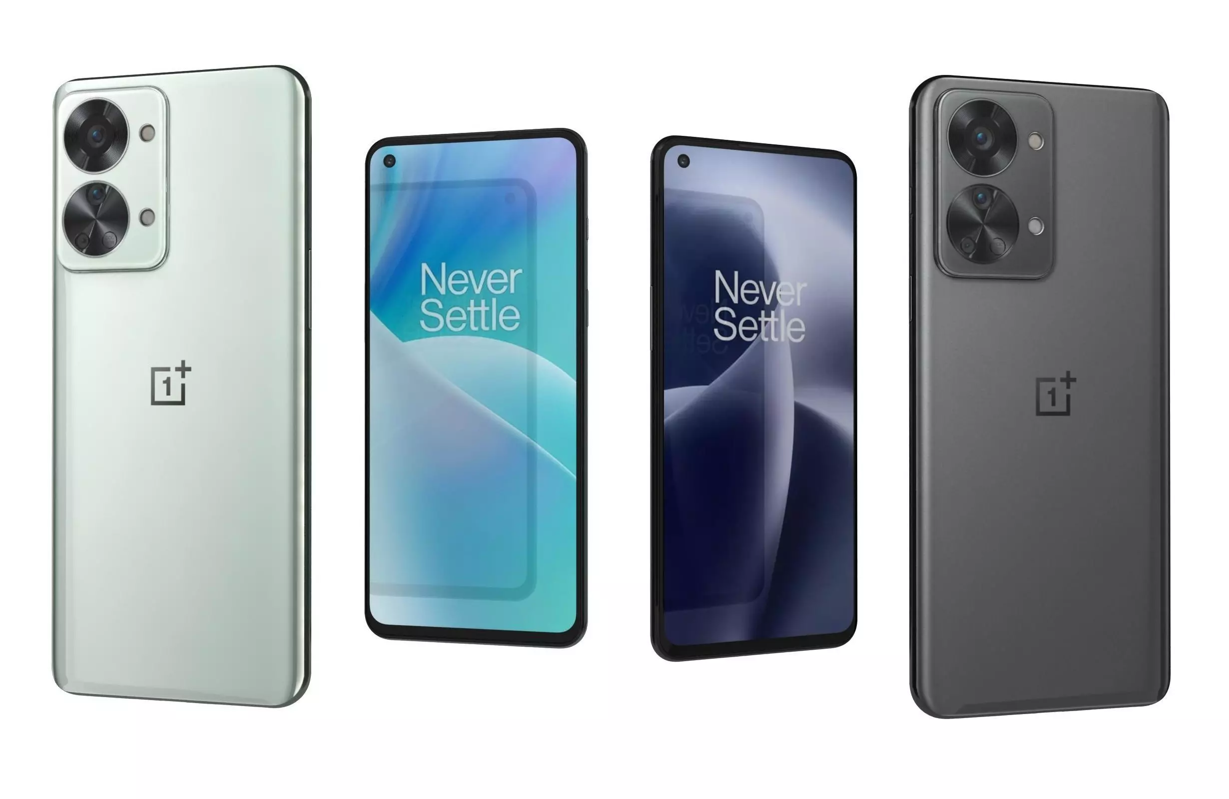OnePlus Nord 2T 5G Jade Fog And Gray Shadow 3D model_0