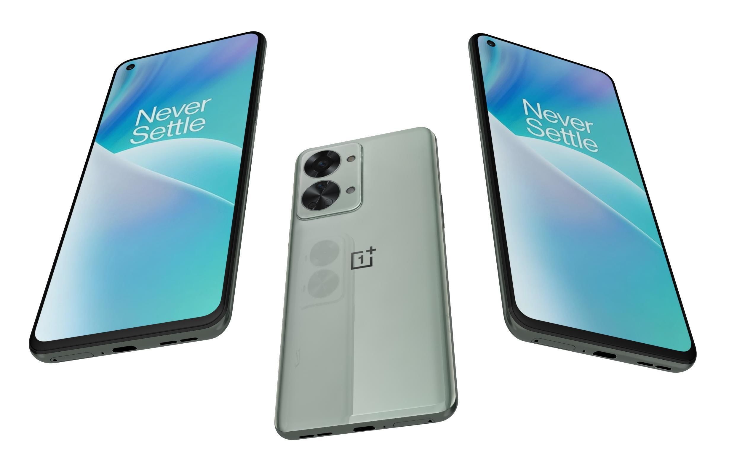 OnePlus Nord 2T 5G Jade Fog And Gray Shadow 3D model_3