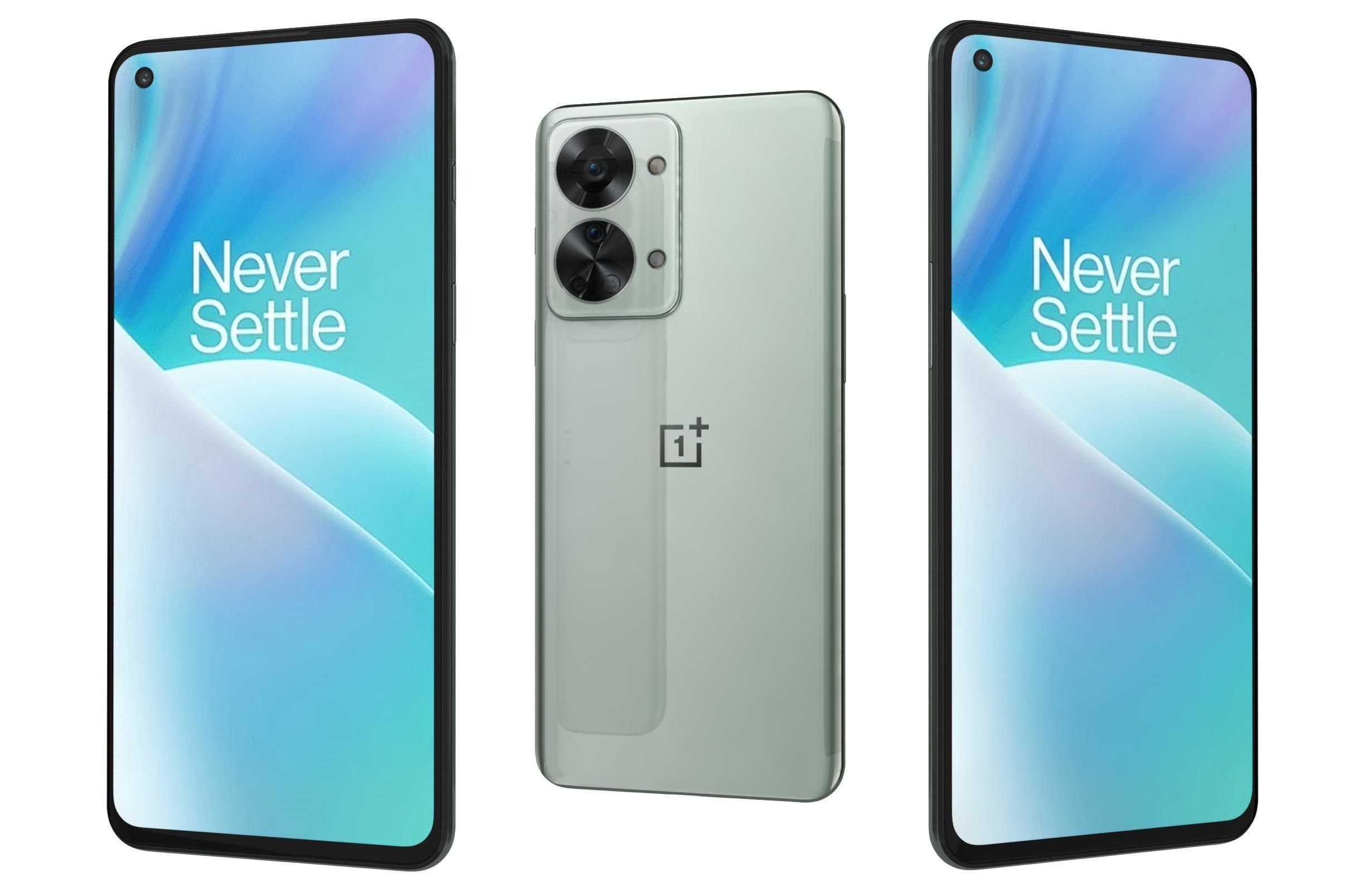 OnePlus Nord 2T 5G Jade Fog And Gray Shadow 3D model_1