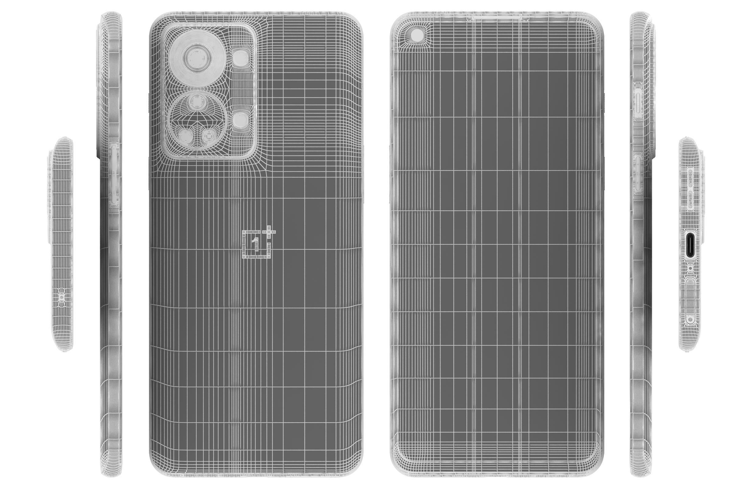OnePlus Nord 2T 5G Jade Fog And Gray Shadow 3D model_34