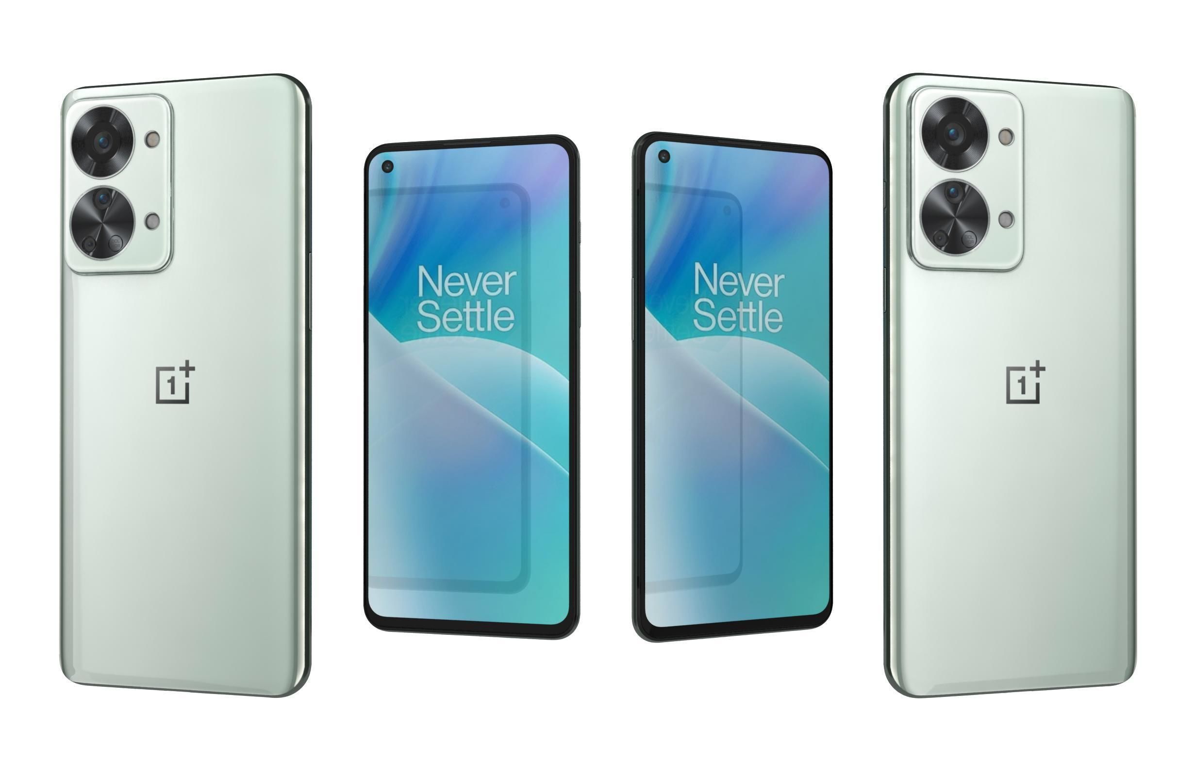 OnePlus Nord 2T 5G Jade Fog And Gray Shadow 3D model_4