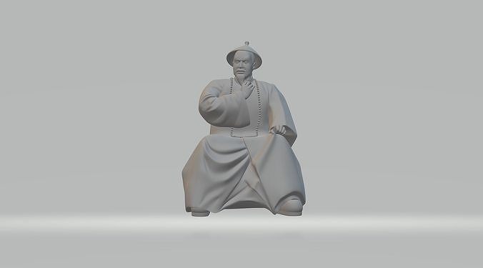 Chinese Official 3D model 3D print model
