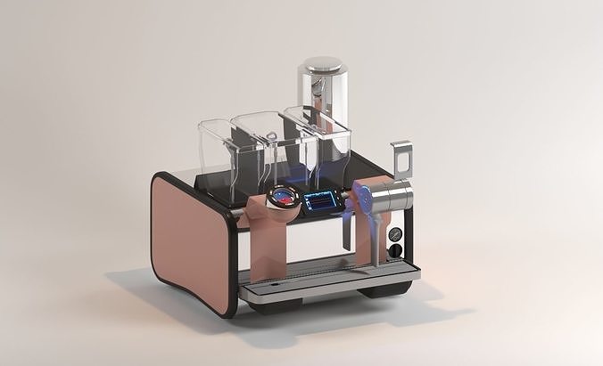 Starbucks Coffee Espresso Machine 2 3D model