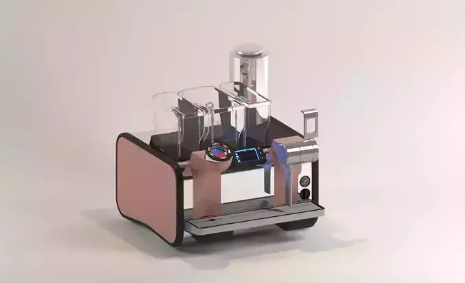 Starbucks Coffee Espresso Machine 2 3D model